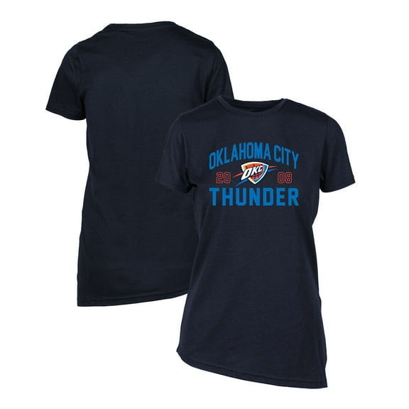 Women's Levelwear Navy Oklahoma City Thunder Birch T-Shirt