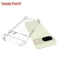 thumbnail image 2 of TopSave Extra Corner Bumper Soft Rubber Gel TPU Case For Google Pixel 8 (6.2"), Clear, 2 of 3