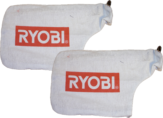 Ryobi TS1344L Miter Saw Replacement Dust Bag Assembly (2 Pack