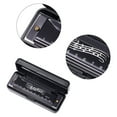 thumbnail image 3 of BLEEUS 10 Hole 20 Tone Harmonica Portable Harmonica Adults Gift (Black) Musical Instruments Supplies (Black), 3 of 8
