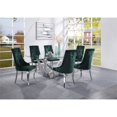 thumbnail image 4 of Table en Verre Style Contemporain Dekel en Finition Chromée, 4 of 4
