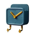 thumbnail image 1 of Small Alarm Clocks for Bedrooms Creative Storage Rack Free Punch Alarm Clock Hook Kitchen Supplies Storage Rack Bedroom Wall Hanging Pendant, 1 of 8
