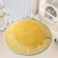 thumbnail image 4 of Dvruxg Non-Shedding Round Rug Kid and Pet-Friendly Low Pile Carpet Washable Modern Style Area Rug Stain Resistant Indoor Mat with Rubber Backing, 4 of 5