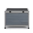 thumbnail image 6 of Pefilos 24" Wooden Indoor Rabbit Hutch and Kitty Shelter Condo Outdoor with Ladder Poultry Cage, Gray, 6 of 7