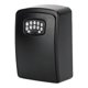 thumbnail image 4 of Caja de bloqueo de llaves, caja de almacenamiento de llaves de Control Bluetooth para fábricas, llaves de coche y jardín Negro brillante, 4 of 8