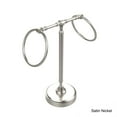 thumbnail image 3 of Vanity Top 2 Towel Ring Guest Towel Valet - Satin Chrome, 3 of 5