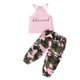 thumbnail image 1 of Qarigey Trajes de bebé Trajes de niña pequeña Chaleco de niña pequeña Pantalones cortos Traje de ropa de verano para niños pequeños conjuntos de ropa Rosado 80cm Qarigey AP002995-01, 1 of 6