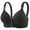 Black, variant on WCJM Women'S Polyester Black Chemical Fiber Underwear Women Adjust Lingerie Sexy Lingerie Underwired Bra