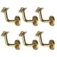 thumbnail image 5 of 6 soportes para pasamanos, soportes para pasamanos de escaleras, herrajes de renovación modernos, Placa de soporte de arco, 5 of 9