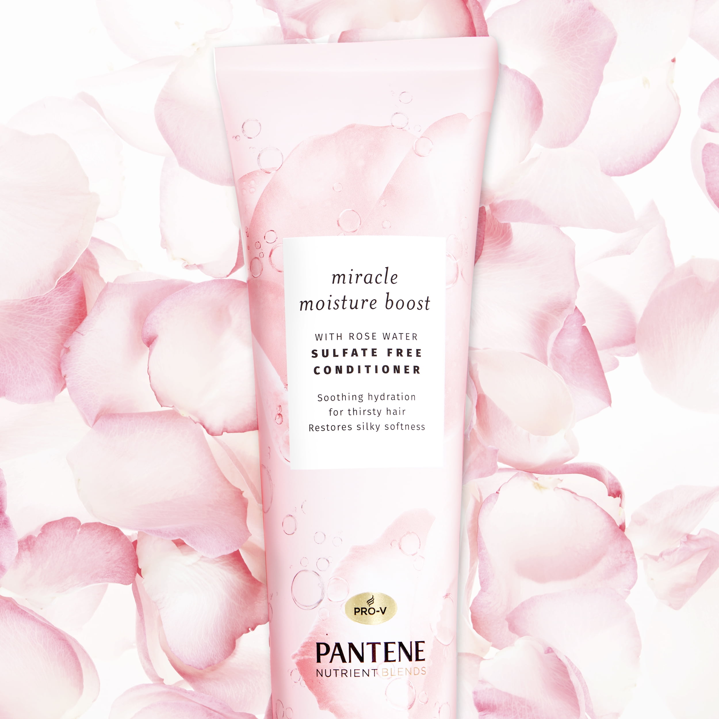 Pantene Nutrient Blends Rose Water Shampoo and Conditioner Set, 89.6 fl oz  (图4)