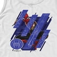 thumbnail image 2 of Men's Marvel Spider-Man: No Way Home Suit Blueprint Panels  Tank Top White 2X Large, 2 of 4