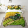 thumbnail image 2 of Erosebridal Green Farm Truck Bed in a Bag Full Size, Farmhouse Farmer Life Bed Set Lightweight 7-Piece, 2 of 4