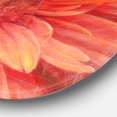 thumbnail image 3 of Designart'marguerite Rouge Vif' Art Mural Cercle en Métal Traditionnel - Disque de 36, 3 of 5