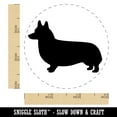 thumbnail image 2 of Pembroke Welsh Corgi Dog Solid Self-Inking Rubber Stamp Ink Stamper - Green Ink - Small 3/4 Inch, 2 of 7