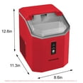 thumbnail image 6 of Frigidaire 33lb Countertop Nugget Pellet Ice Maker Self-Cleaning, Red, 6 of 10