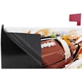 thumbnail image 3 of Coolnut Mailbox Covers, Magnetic Standard Size Sketchy Football Seasonal Mail Wraps for Home Outdoor Decor, 20.7"x18.03", 3 of 5