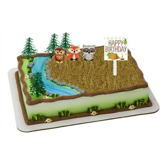 Camping Cake Topper