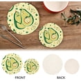thumbnail image 4 of SKYSONIC Avocados Family Summer Pot Holders Trivets, 2 Pcs Heat Resistant Trivets,Cute Fruits Cotton Thread Weave Mats for Hot Pads Pans Pot Bowl Teapot for Kitchen Decor, 4 of 7