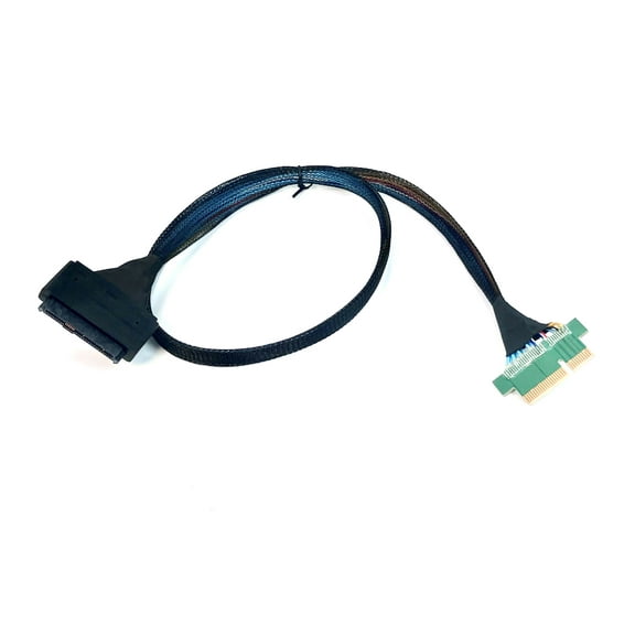 PCIe 4.0 X4 to U.2 SFF-8639 NVME SSD 700mm Cable
