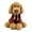 dog toys plush #2, variant on 23Cm Creative Dress-Up Plush Animal Toy, Cute Soft Stuffed Fox For Children's Companionship, Safe Hypoallergenic Material With Reinforced Stitching And Intricate Embroidery One Size