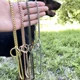 thumbnail image 5 of Collar De Perro Con Cadena De Serpiente De Acero Inoxidable, 5 of 5