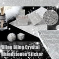 thumbnail image 1 of Cqxid Stickers Under $5 Crystal Flatback Rhinestones Glue Fix Bling Bling Crystal Rhinestones Sticker DIY Car Decoration Sticker, 1 of 8
