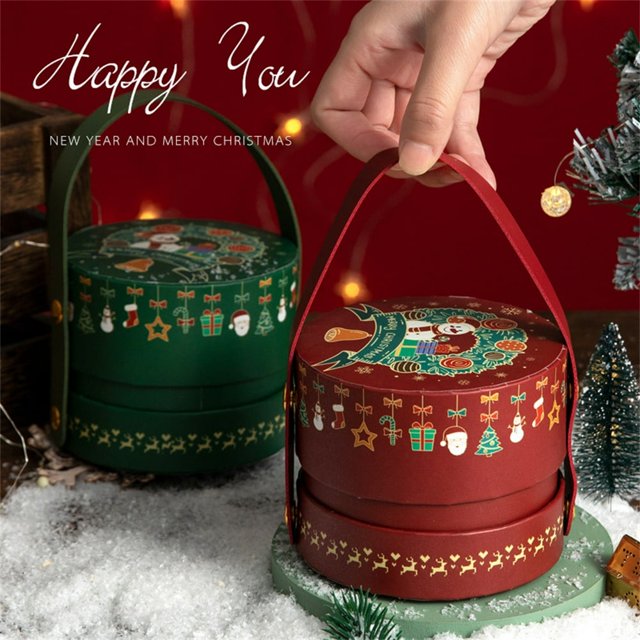 Christmas Gift Boxes Christmas Eve Packaging Box for Holiday Gift Wrap Gift Wrapping Party Decoration 2024