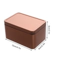 thumbnail image 2 of Nestingho 3Ud Cajas De Almacenamiento De Metal En Color Rosa Con Tapa Para Dulces Galletas Y Tarjetas, 2 of 6
