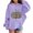 Purple, variant on CPNG Girls and Boys Halloween Hoodies Long Sleeve Hooded Sweatshirt with Halloween Theme Print Loose Fit Casual Daily Pullovers Tops