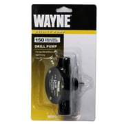 Wayne WDP21S Light Duty Drill Pump with Suction Discharge, 3/4