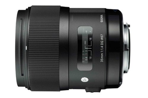 Sigma 35mm f/1.4 DG HSM Art Wide-angle Lens for Canon EF DSLR Cameras