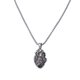 thumbnail image 1 of EeaseMX Collar de acero de titanio para hombre, colgante de corazón a la moda, con forma de órgano humano, joyería para adultos (plata 1168, tamaño grande, cadena cuadrada de 4 x 60 cm), 1 of 7