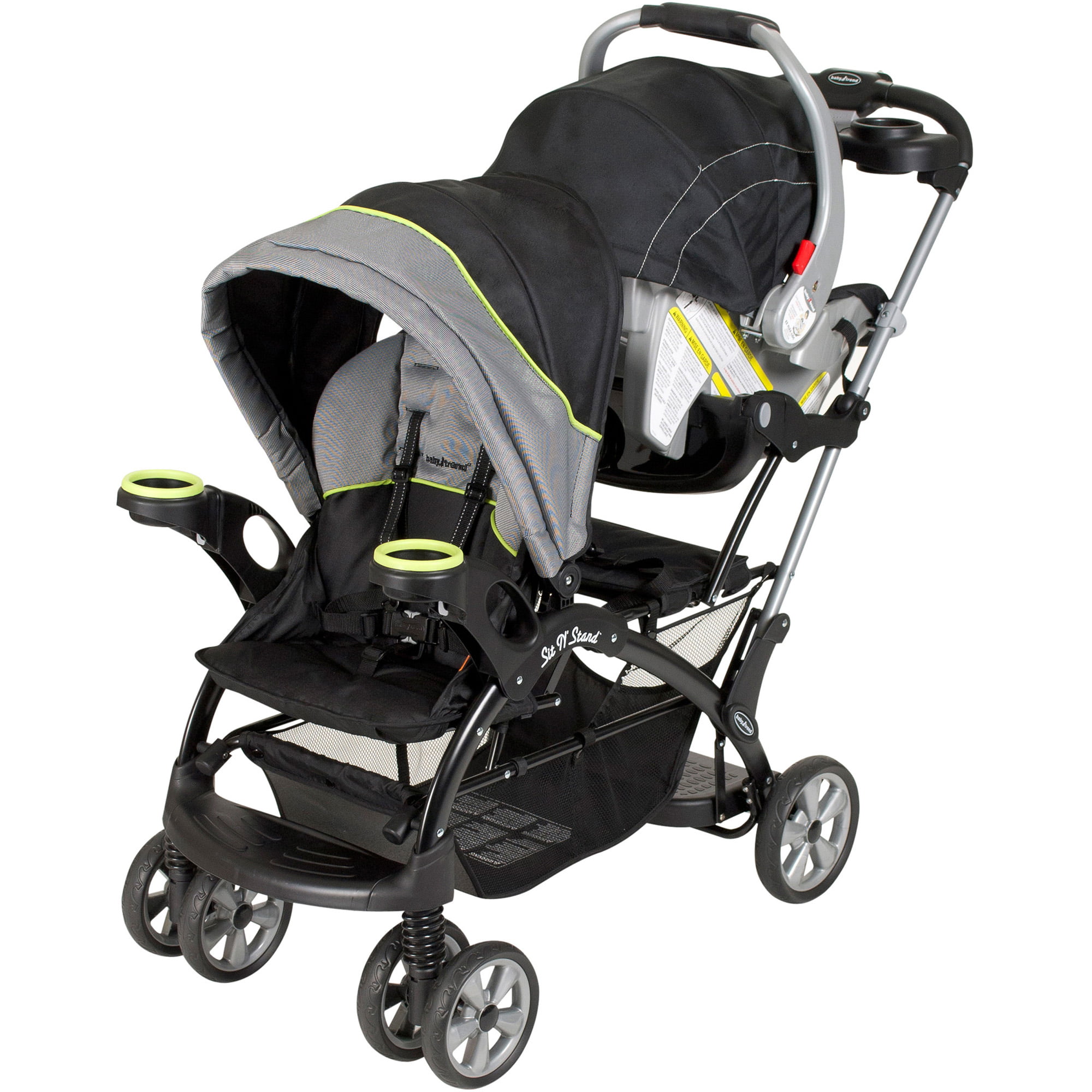 baby trend double stroller pistachio