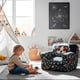 thumbnail image 1 of Puff Coprire Sillón Infantil para Niños 3 a 10 años Cuarto Juegos Relleno Negro-Perro, 1 of 6