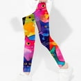 thumbnail image 4 of GERsome Girls Leggings Soft Comfortable Pants for Girls in 3-8 Years Girls Athletic Leggings Many Colors（Size 6-7 Years）, 4 of 5