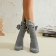 thumbnail image 3 of Wangsaura Women Winter Autumn Socks, Cartoon Animal Non-Slip Floor Socks, 3 of 9
