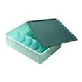 thumbnail image 2 of SCNOR Small Storage Boxes Cubby Storage Organizer Clothing Organizers and Storage with Lids, 2 of 6