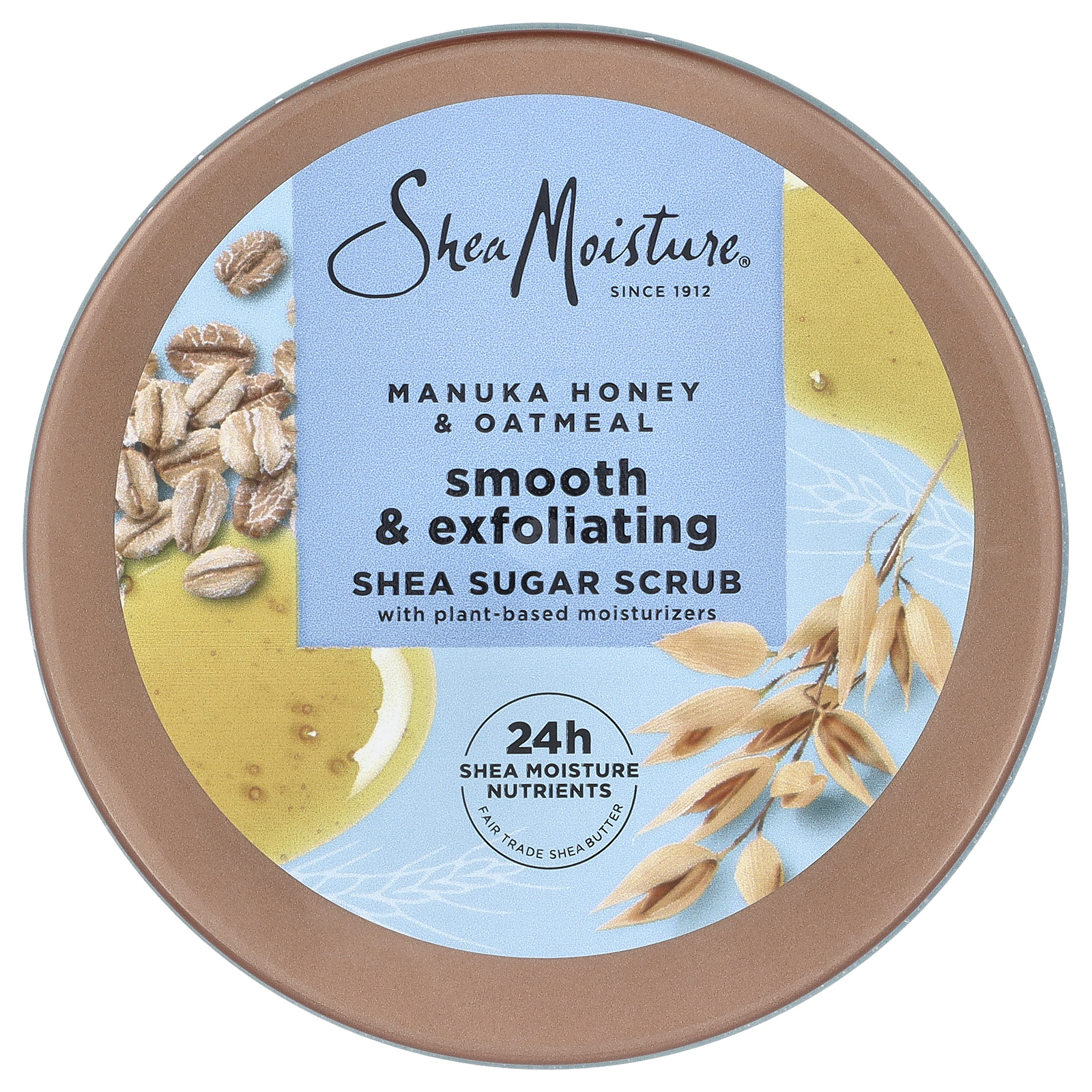 SheaMoisture Manuka Honey & Oatmeal Body Scrub, 12 oz photo 2