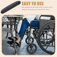 thumbnail image 4 of Beaupretty Universal Wheelchair Armrests PVC Comfort Support Patient Care 2Pcs, 4 of 5