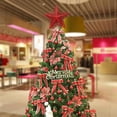 thumbnail image 3 of Star Tree Topper Glitter Hollow Cut-out Radial Spring Support Scene Layout Multi-colors Five-pointed Star Decoration Christmas Treetop Party Supplies, 3 of 8