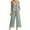 Gray, variant on Scyoekwg Womens 2 Piece Outfits Casual Sleeveless Round Neck Crochet Lace Trim Tops Wide Leg Pants Loose Solid Color Trendy Cotton Linen Sweatsuits Sets Casual Outfits (Gray,XXXL)