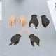 thumbnail image 3 of Figura de acción con guantes y manos para hombre, escala 1:6, disfraz coleccionable, accesorios de simulación, piezas del cuerpo para figuras de, 3 of 9