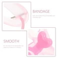 thumbnail image 4 of FUEENIRVA 3Sets Convenient Pink Plastic Eyebrow Template Handheld Stencils for Quick Makeup, 4 of 6