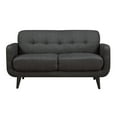 thumbnail image 2 of Picket House Furnishings Hailey Loveseat in Charcoal, 2 of 10