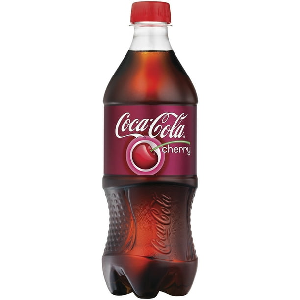 Cherry Coke 20 oz Soda Bottles (Pack of 24)