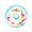 blue#40129, variant on Bath Bombs Donut Explosion Bath Balls with Sea Minerals, Exfoliating Oil Control Soothing Aromatherapy, for All Skin Types, 6 Pack