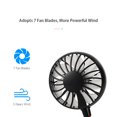 thumbnail image 4 of Ventilador de cuello portátil GS-X8 con aromaterapia - 3 velocidades, luz LED de 7 colores, batería recargable, ideal para deportes, oficina y bebés. ¡Enfría tu verano con estilo!, 4 of 7