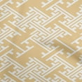 thumbnail image 1 of oneOone Cotton Poplin Dark Beige Fabric Geometric Sewing Material Print Fabric By The Yard 56 Inch Wide, 1 of 4