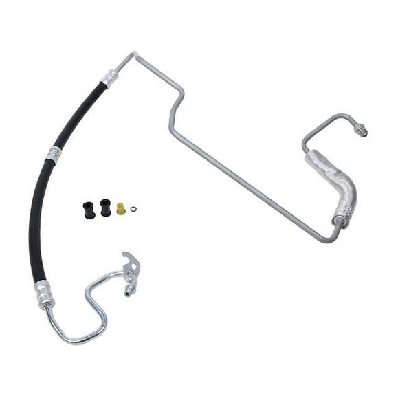Power Steering Pressure Line Hose Assembly - Compatible with 2000 - 2004 Ford Focus 2.0L 4-Cylinder (without Switch Port) 2001 2002 2003