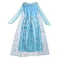 thumbnail image 3 of KAWELL Princess Costume for Girls Halloween Dress up with Crown,Mace,Gloves Accessories, Child 2T, 3 of 5